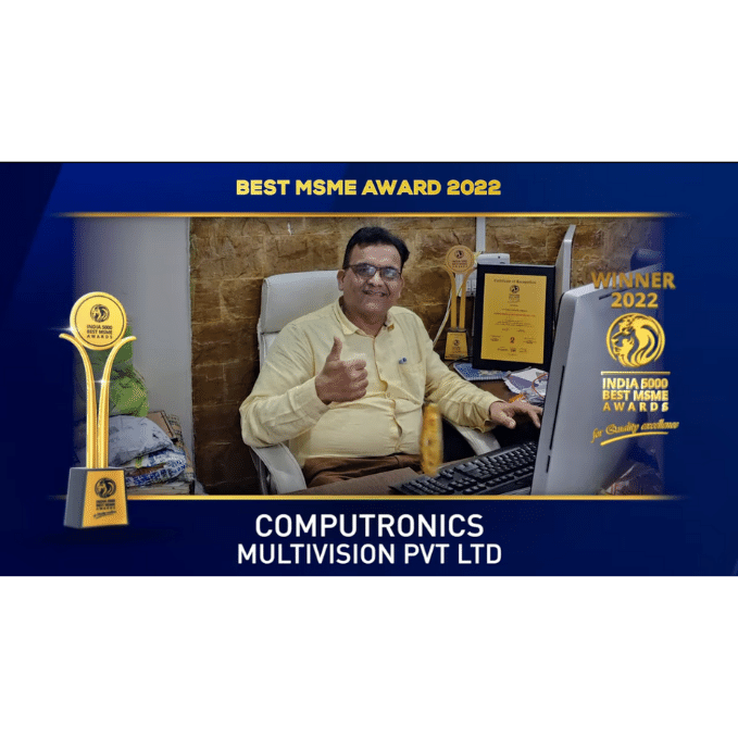 Computronics Multivision Pvt Ltd: Powering Innovation as India's Best MSME of 2022