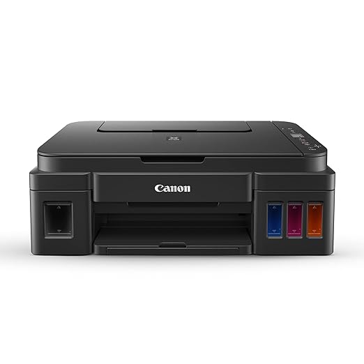 Canon PIXMA MegaTank G2010 All-in-One Ink Tank Colour Printer (Black)