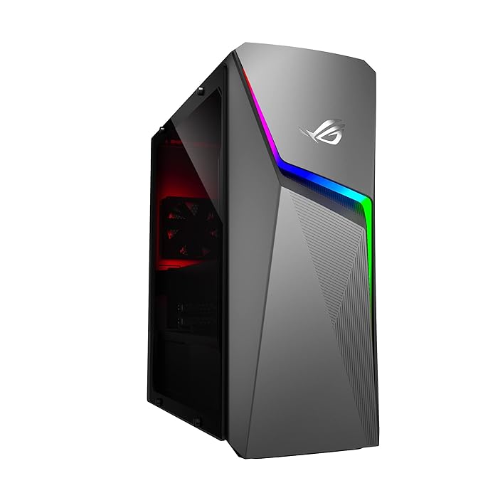 ASUS ROG Strix G10DK, 8 Core AMD Ryzen 7 3700X 3rd Gen Gaming Desktop, (16GB/1TB HDD + 256GB SSD/6GB NVIDIA GeForce GTX 1660 Ti Graphics/Windows 11/with Keyboard & Mouse/Gray/8 Kg), G10DK-73700X033W