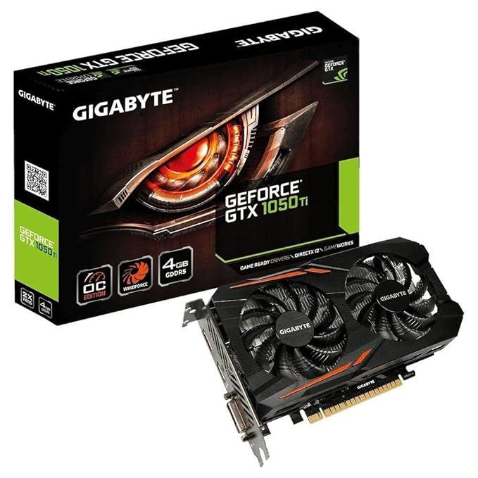 Gigabyte G1 Gaming GV-N105TD5-4GD 4 GB GDDR5 pci_e Graphics Card (Black)