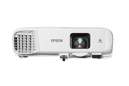 Epson Eb-972 Xga 3Lcd Projector/ 3-Chip Technology/Color &White Brightness: 4100 Lumens1/ Split Screen/Auto Vertical Keystone/Low-Cost Lamps Up to 17,000 Hours in Eco Mode2 - Wi-Fi