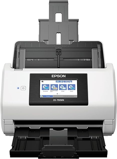 Epson WorkForce DS-790WN Wireless Network Colour Document Scanner