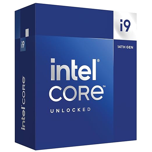 Intel Core i9-14900K Gaming Desktop Processor | LGA 1700 | 24 Cores (8 P-Cores + 16 E-Cores) | Integrated Graphics | With fan