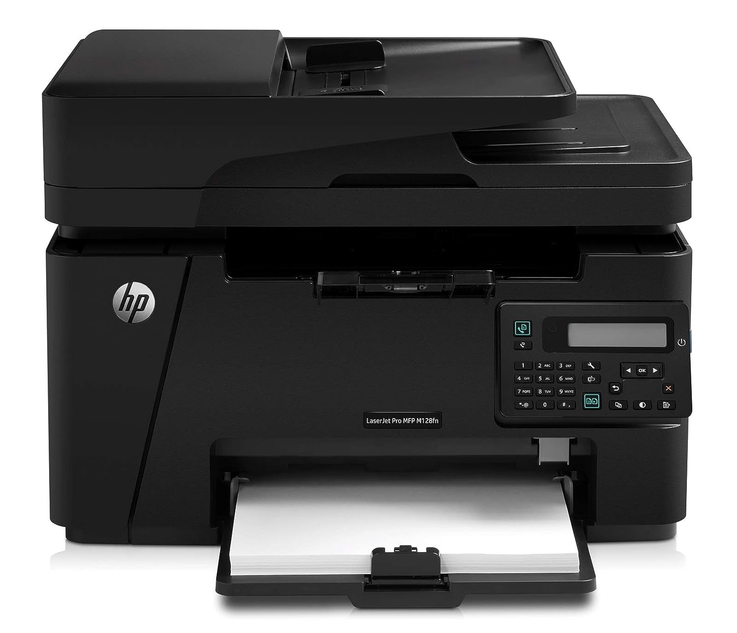 HP MFP M128fn Laserjet Printer: Print, Copy, Scan, Automatic Document Feeder, Ethernet, Fast Printing Upto 20ppm, Easy and Secure Setup, 3 Year Warranty