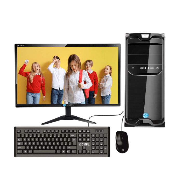 CMPL Platinum i7 Desktop | 13th Gen 13700 |  16GB RAM | 1TB HDD+512GB SSD | Windows 11 Pro | 23.8" IPS Monitor, 1920x1080 | Wi-Fi+BT | 5-Year Warranty