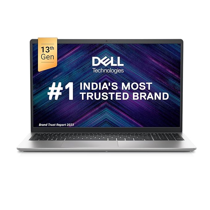 Dell Inspiron 3530 13th Gen Laptop | Intel Core i5-1335U Processor | 8GB RAM | 512GB SSD | 15.6" FHD Display  | Backlit Keyboard | Windows 11 + MS Office 2021 | McAfee 15 Months | Silver | 1.66 kg