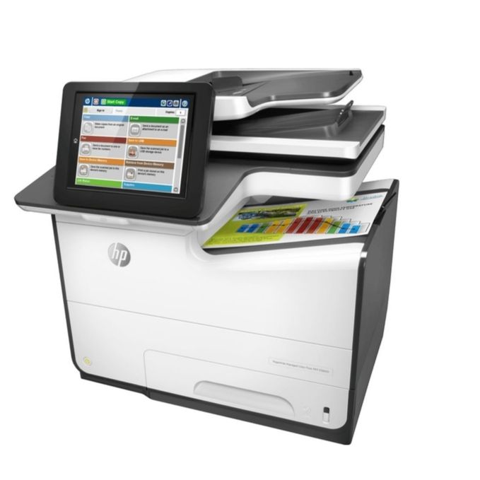 HP PageWide Managed Color Flow MFP E58650z Printer | A4 Color | Print, Copy, Scan, Fax | 75 PPM | Dynamic Security | USB & Ethernet Connectivity