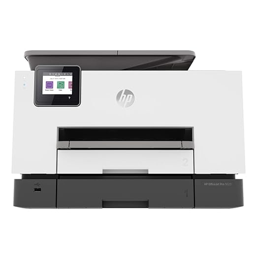 HP OfficeJet Pro 9020 All-in-One Wireless Smart Colour Printer | Auto-Duplex | ADF | Voice-Activated Printing (Compatible with Alexa & Google Assistant)