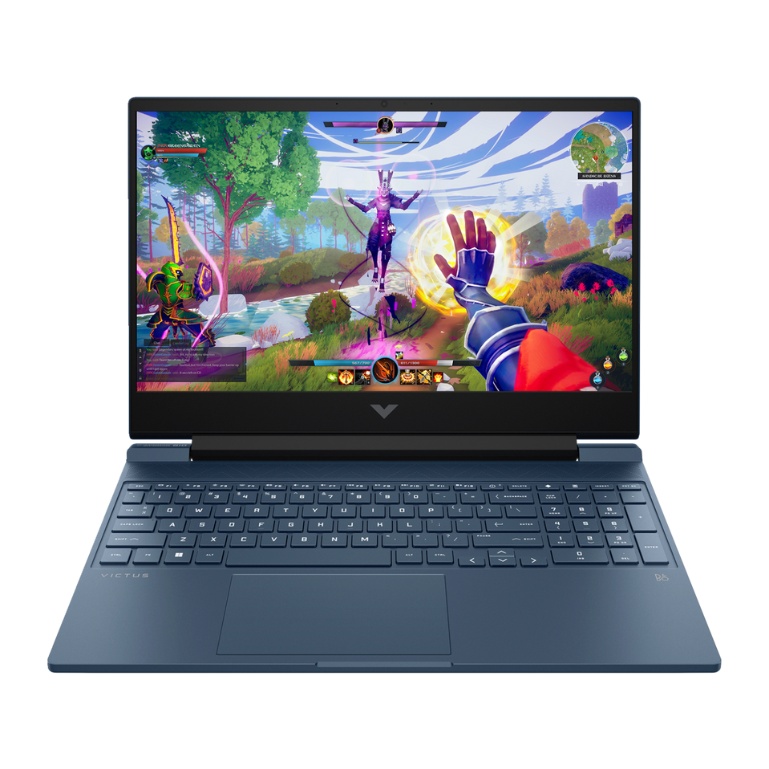 Victus 15-fa1448TX Gaming Laptop | Intel Core i5-13420H | 16GB DDR4 RAM | 512GB SSD | RTX 2050 4GB | 15.6" FHD 144Hz IPS Display | Windows 11 Home | MS Office 2021 | Performance Blue | AV4X0PA