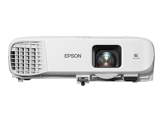 Epson PowerLite 982W LCD Projector | 1280 x 800 Resolution | 16:10 Aspect Ratio | VGA, USB, HDMI Connectivity | Portable