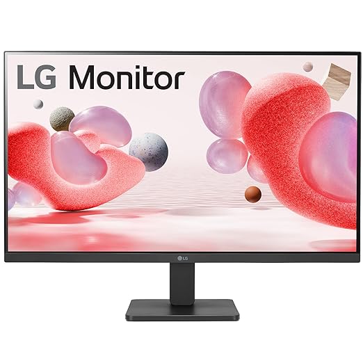 LG 27MR400 27 Inch IPS FHD Monitor | 1920x1080 | AMD FreeSync, 100Hz | sRGB 99% (Typ) | Black Stabilizer | Virtual Borderless | Flicker Safe | Reader Mode | OnScreen Control | HDMI, VGA | Black