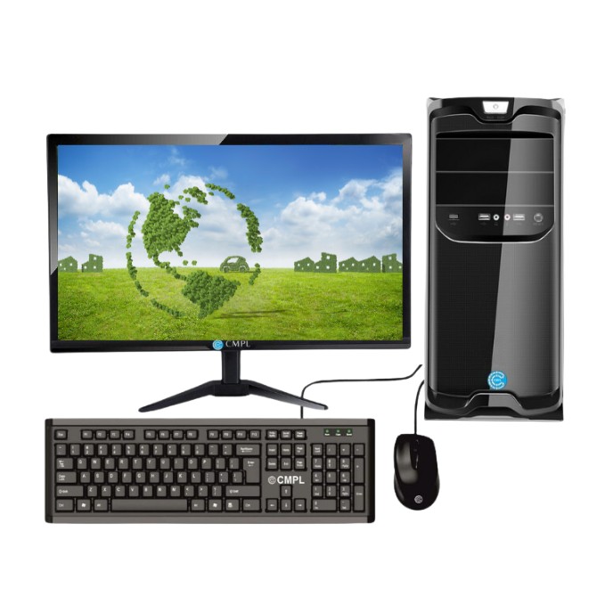 CMPL Platinum i7 Desktop | i7-12700 12th Gen | 16GB RAM | 1TB HDD + 256GB SSD | 21.5-inch IPS Monitor | Windows 11 Pro | SFF | Wi-Fi+BT | 3-Year Warranty