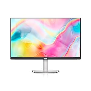 Dell S2722DC 27" QHD Monitor | 75Hz Refresh Rate | USB-C Hub | Dual Speakers | IPS Panel | 99% sRGB | 4ms Response Time | HDMI, USB-C, USB 3.2, Audio Line Out