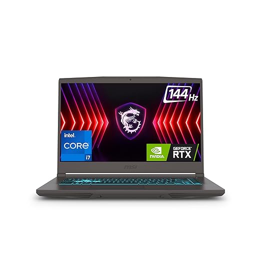 MSI Thin 15 | Intel 12th Gen Core i7-12650H | 40 cm FHD 144Hz Gaming Laptop | 16GB RAM | 1TB NVMe SSD | Windows 11 Home | NVIDIA GeForce RTX 2050 (GDDR6 4GB) | Cosmos Gray | 1.86 kg | B12UCX-1693IN