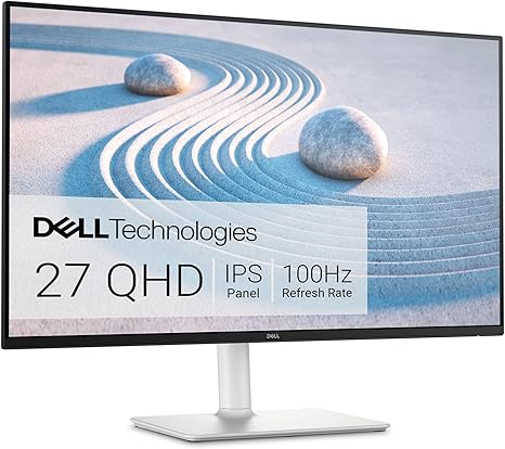 Dell S2725DS Monitor | 27" (68.58 cm) Quad HD | IPS Panel | 100Hz Refresh Rate | 4ms Response Time | 350 nits Brightness | 99% sRGB | Built-In 5W Dual Speakers | Ports: 2x HDMI, DP Port