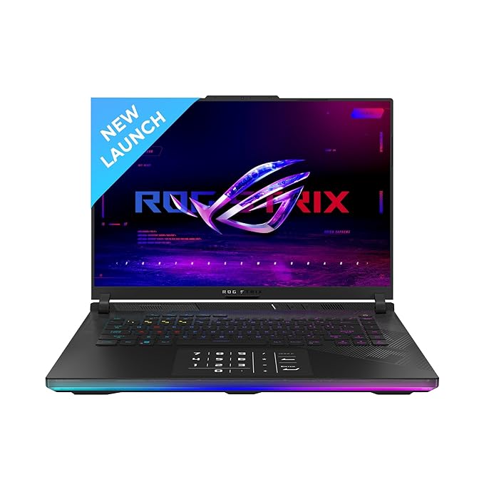 ASUS ROG Strix G634JZR-CM932WS | Intel Core i9-14900HX | NVIDIA RTX 4080 (12GB GDDR6) | 32GB DDR5 | 2TB SSD | 16" WQXGA Nebula HDR Mini LED, 240Hz, 1100 nits, 100% DCI-P3 | Windows 11 + Office H&S 2021 | McAfee (1 Year)