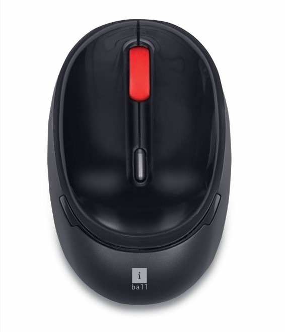 Cute iBall | Mouse (Coffee) |  Wireless |  Mute | Portable | Comfortable Grip | 3 Levels (1000/1200/1600 DPI) | Silent Click Buttons | Office and Home | Windows® / Mac® / Linux® compatible |Warranty: 1 Year