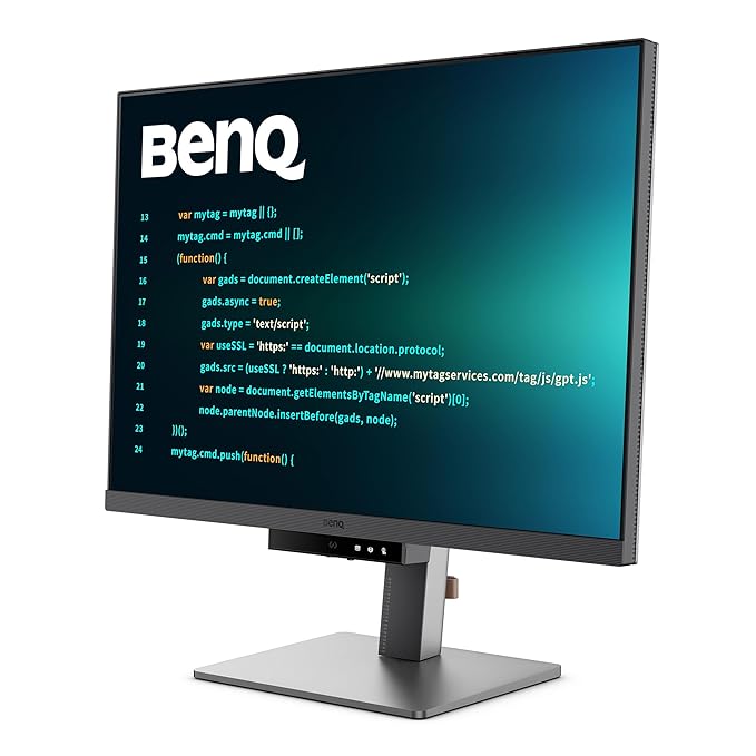 BenQ RD280U | 28.2” 4K+ (3840x2560) 3:2 Programming Monitor | Backlight | 90W USB Type-C | Advanced Coding Modes | Fine-Coated Panel | Night Hours Protection | Coding HotKey | Ergonomic Design.