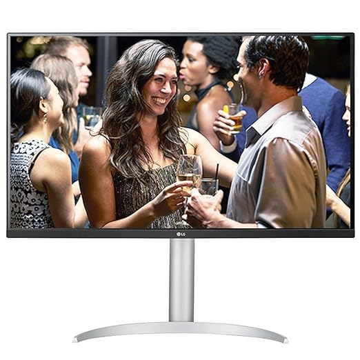 LG ‎32UP550N (81.28 cm) UHD HDR Monitor with USB-C Connectivity, 90W Power Delivery, 3840 x 2160 Pixels, DCI-P3 90% Colour Gamut, HDR10 Support, Tilt/Height Adjustment