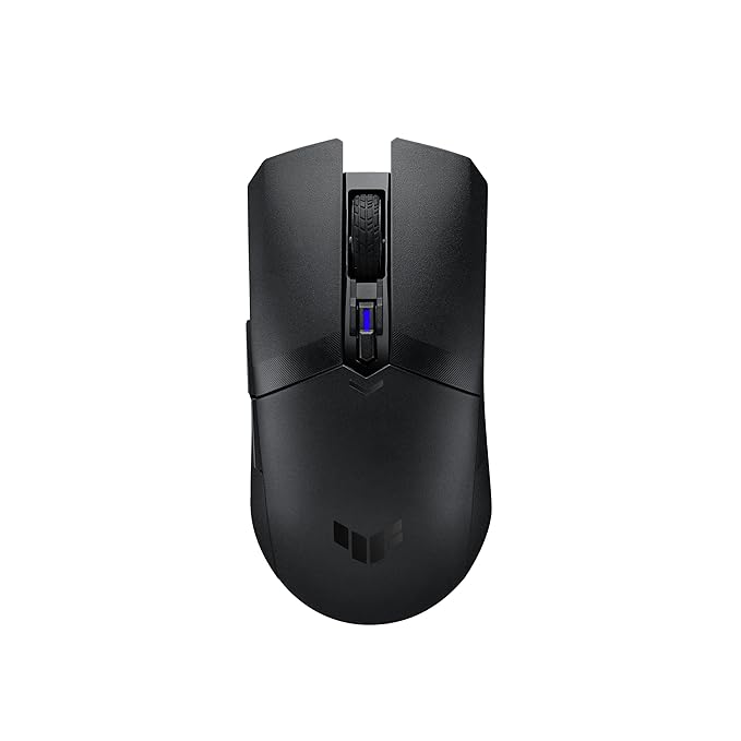 ASUS TUF M4 Wireless Gaming Mouse | Dual Wireless Modes - Bluetooth & RF 2.4 GHz, 12K DPI Optical Sensor, 6 Programmable Buttons