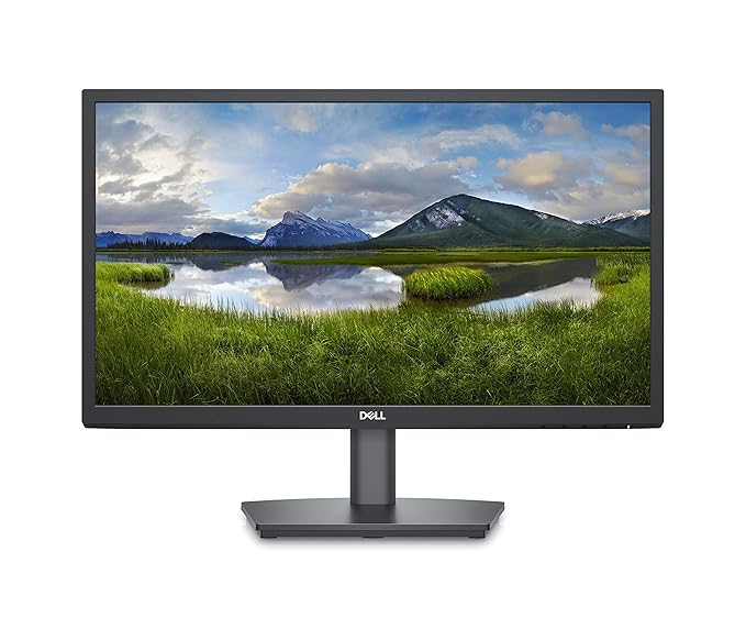 Dell E2222HS | 22" FHD Monitor | VA Panel | 1920 x 1080 | 250 cd/m² Brightness | 5ms Response Time | Built-in Dual Speakers | Anti-Glare | DP, HDMI, VGA | 3-Year Warranty | Black