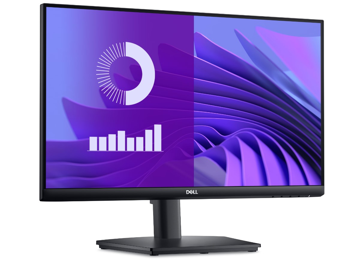 Dell E2425HS | 24" FHD Monitor | 1920 x 1080 Resolution | 5ms Response Time | Height Adjustable | TÜV Rheinland Certified for Eye Comfort | 60.96 cm Screen | Black |3year warranty