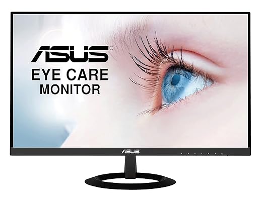 ASUS 1920 x 1080 Pixels VZ279HE 27 Full HD 1080P IPS Eye Care Monitor with HDMI and VGA, Black (90LM02X0-B01470)