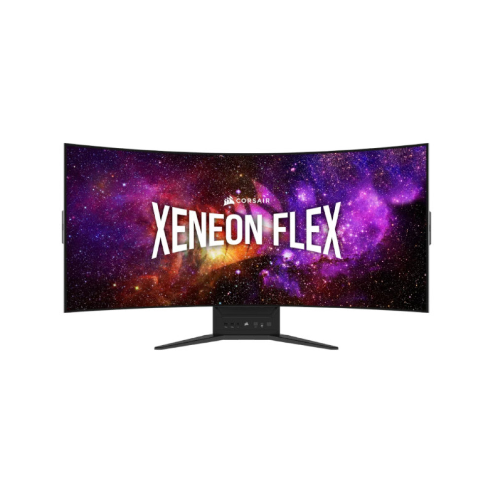 CORSAIR XENEON FLEX 45WQHD240 45-Inch Bendable Gaming Monitor, 3440 x 1440, 240Hz, 0.03ms GtG, HDR with 1000nit Peak Brightness, 1.5M:1 Contrast Ratio, 1.07 Billion Colors