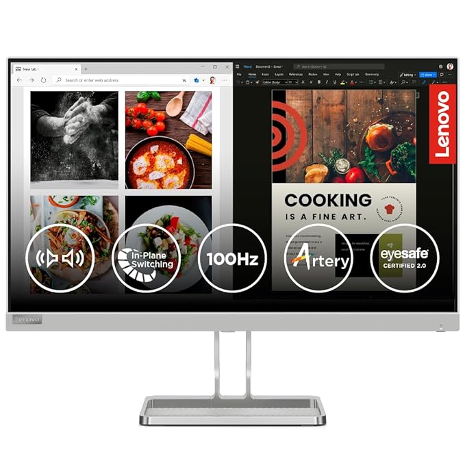 Lenovo L24i-4A 60.45cms (23.8) Monitor