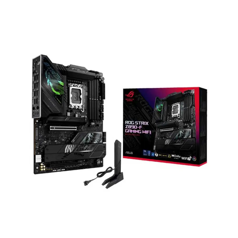 ASUS ROG Strix Z890-F Gaming WiFi ATX Motherboard (LGA 1851, DDR5, WiFi 7, Thunderbolt 4, AI Overclocking)