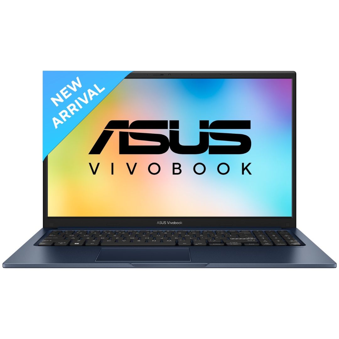 ASUS Vivobook 15 | Lightweight Laptop | Intel Core i5-1235U | 8GB RAM | 512GB SSD | Intel Iris Xe Graphics | 15.6" FHD | Backlit Keyboard | Windows 11 Home With MS Office | Quiet Blue | X1504ZA-NJ520WS