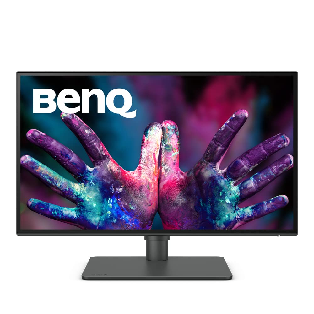 BenQ PD2506Q 25" 2K QHD IPS HDR10 Monitor | 95% DCI-P3 | 100% sRGB & Rec. 709 | Pantone Validated | Auto Pivot | Daisy Chain | CAD/Animation Mode | USB-C 65W | HDMI & DP | Black