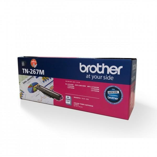 Brother TN-267M Magenta Toner Cartridge – Original High Yield for HL-L8360CDW, MFC-L8900CDW Printers