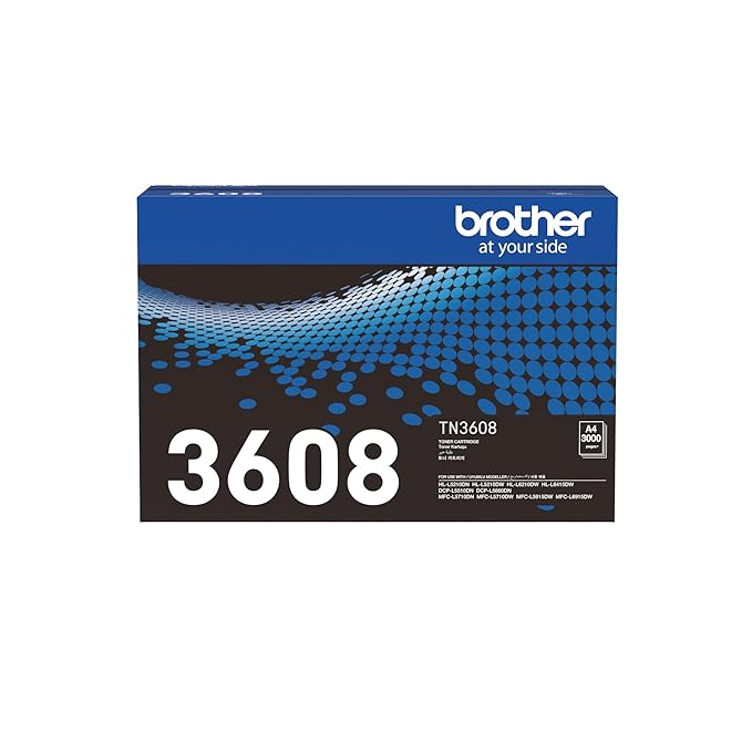 Brother TN3608 High Yield Toner Cartridge (Black)