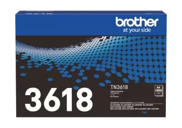 Brother TN3618 Toner Cartridge – High Yield Black for Brother Printers