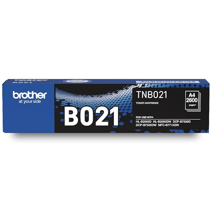 Brother TN-B021IND Toner Cartridge – High Yield Black for Brother Printers