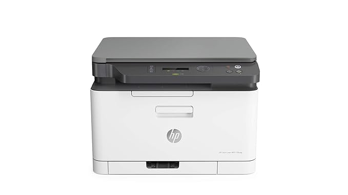 HP Color Laser 178nw All-in-One Wireless Printer, Scanner & Copier with Built-in Ethernet and Wi-Fi Direct – Smallest Color Laser in its Class