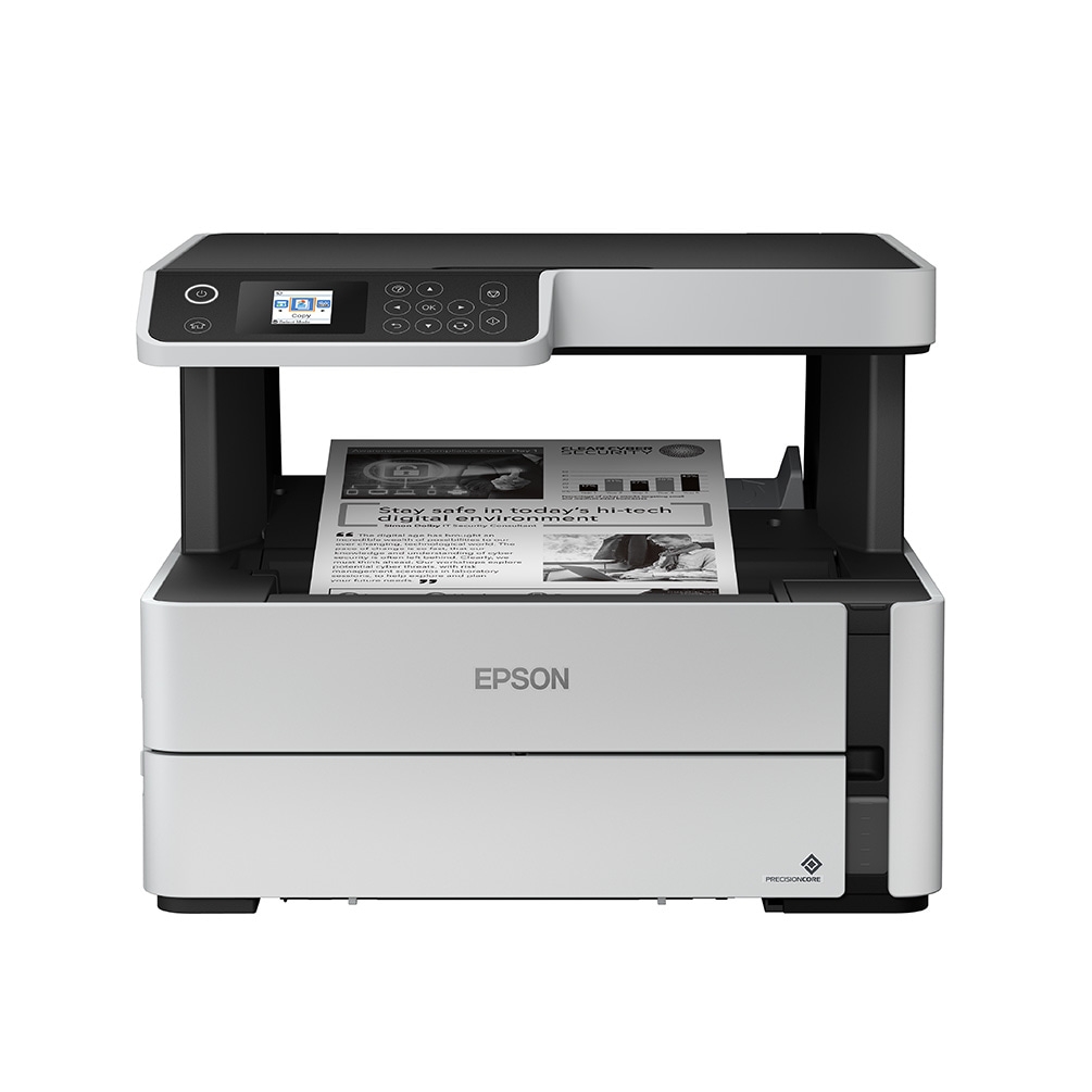 Epson M2170 Monochrome All-in-One WiFi,Networking, Auto Duplex InkTank Printer, Black, Medium