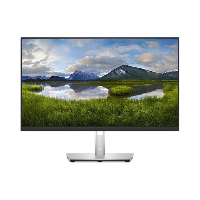 Dell P2423D 23.8" QHD Monitor, 2560x1440 Resolution, IPS Panel, 60Hz, 5ms Response Time, HDMI, DisplayPort 1.2, USB 3.2 Ports