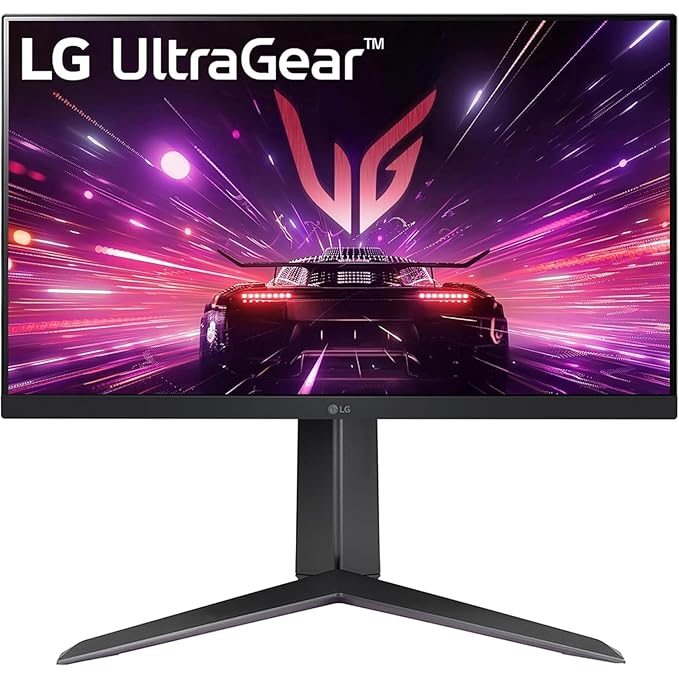 LG UltraGear 24GS65F 24" IPS FHD Gaming Monitor | 1920x1080 | 1ms | 180Hz | HDR10 | G-Sync & FreeSync | Adjustable Stand | Borderless Design | DP, HDMI 	‎