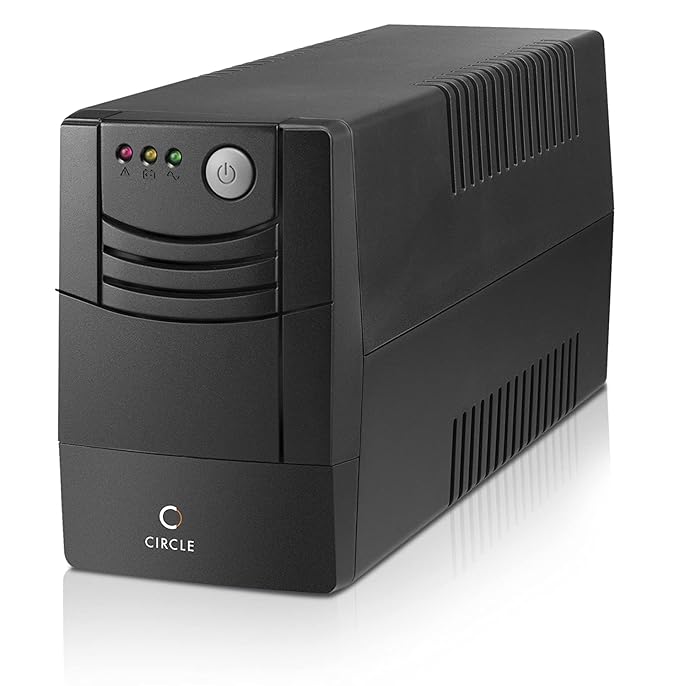 Circle 600VA Power Backup UPS – Reliable Uninterruptible Power Supply for Home & Office Devices